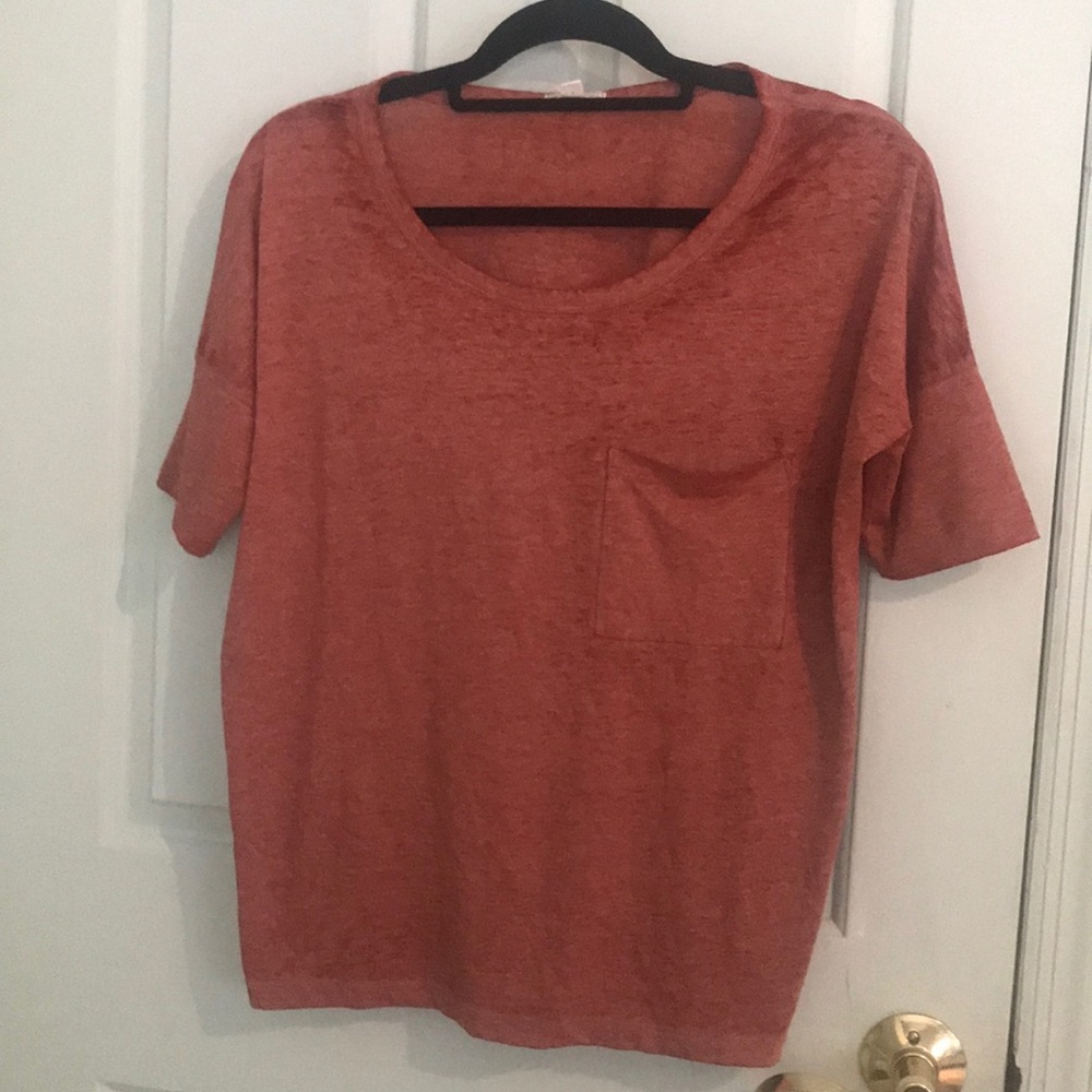 Faded Look T-shirt with Pocket